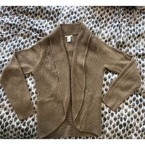 H&M tan cardigan *never worn*